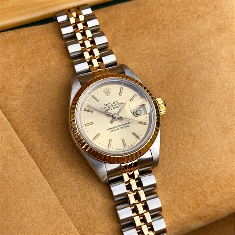 rolex 69173 datejust dial jubilee bracelet two tone watch|rolex datejust 69173.